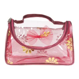 prettykrafts Maroon Printed Reusable Multi-Utility Organisers-picture-12