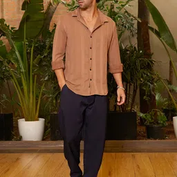 Campus Sutra Men Comfort Opaque Casual Shirt-picture-40