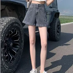 KPOP Women High-Rise Shorts image 3