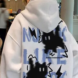 StyleCast x Revolte Printed Hooded Sweatshirt image 3