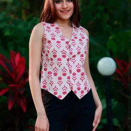 LIPS CROWN Floral Print Top-picture-25