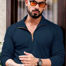 KAJARU Self Design Polo Collar T-shirt-picture-28