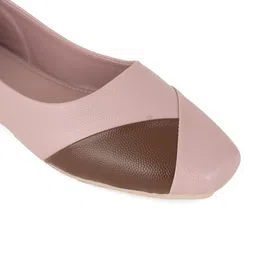 Cogner Women Colourblocked Mules Flats image 2