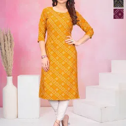 KETAKI FASHION Women Pack of 3 Ethnic Motifs Printed Daily Straight Kurtas-image-76