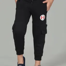 Cantabil Boys Mid Rise Cargo Joggers-picture-28