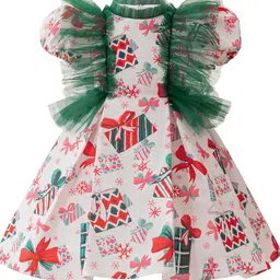StyleCast x Revolte Girls Abstract Printed A-Line Above Knee Dress-picture-4
