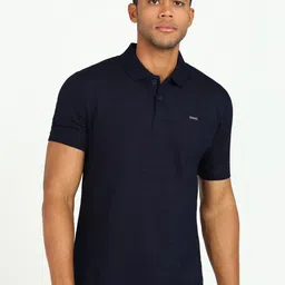 Provogue Men Polo Collar Pockets Slim Fit T-shirt-image-54