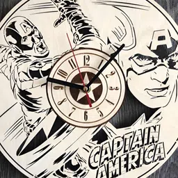 QEZNEF Beige Solid Traditional Wall Clock-picture-28