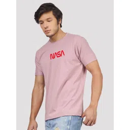 Greylongg Men Graphic Printed Round Neck T-shirt image 3