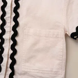 Angel & Rocket Kids Short Sleeves Cotton Linen Shirt With Shorts image 5