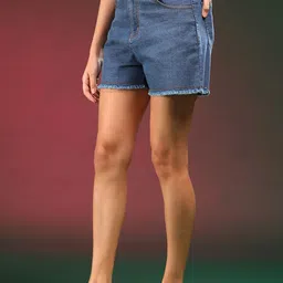 Kotty Women High-Rise Denim Shorts image 3