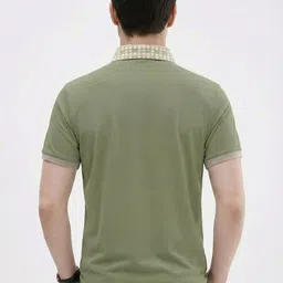 R.Code by The Roadster Life Co. Men Polo Collar T-shirt image 3