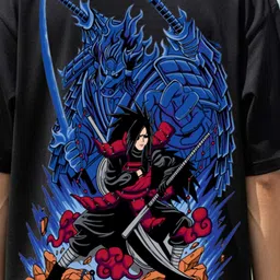 MaverIQ Men Printed Oversized Cotton T-shirt image 4