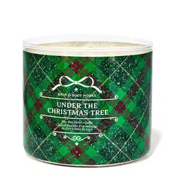 Bath & Body Works Under The Christmas Tree 3-Wick Candle image 1