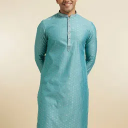 Diwas by Manyavar Men Ethnic Motifs Kurta with Churidar image 5