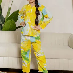 Stuffie Land Printed Long Sleeves Shirt & Trousers Clothing Set-image-40