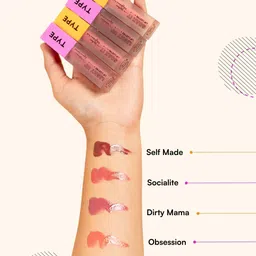 TYPE BEAUTY INC Light Up Non Sticky Lip Gloss With Vitamin C - 4 ml - Dirty Mama 408 image 5