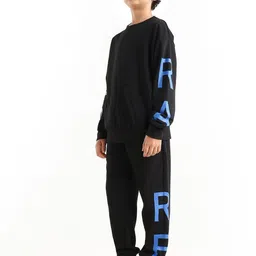 RARE ONES Boys Cotton Mid-Rise Regular Fit Joggers image 4