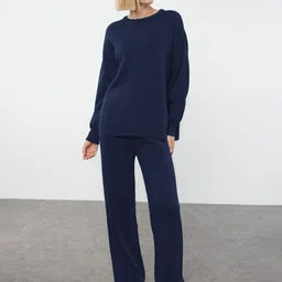 Trendyol Round Neck Sweatshirt With Trouser-picture-20