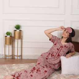 Sweet Dreams Printed Maxi Nightdress-picture-0