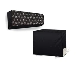 The Furnishing Tree Split AC Cover Set of Indoor and Outdoor Unit Used for 1.5 Ton Bluestar PLU Flo-picture-10
