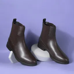 Bata Women Mid-Calf Chelsea Boots image 1