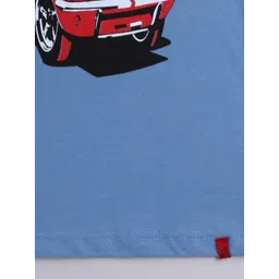 Tiny Toonzzz Boys Graphic Printed Round Neck Long Sleeves Cotton T-shirt image 5