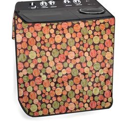 The Furnishing Tree Multi-Coloured Printed Washing Machine Cover-picture-0