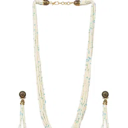 patola by vj PATOLA BY VJGold-Plated Beaded Jewellery Set image 2