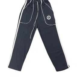 IndiCrafts Boys Set Of 2 Solid Cotton Track Pants image 5