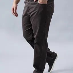 AUSTIN MARTIN Men Regular Fit Low-Rise Low Distress Cotton Stretchable Jeans image 5