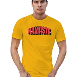 Tantra Namaste Printed Cotton T-shirt-picture-31