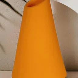LASAKI Voltra Ceramic Cone Shaped Flower Vase-image-7