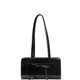StyleCast x Revolte Women Solid Baguette Bow Detail Shoulder Bag-picture-19