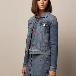 ONLY Women Washed Denim Jacket image 3