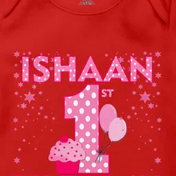 THE PRINT PLATTER Kids Cotton Printed Ultra Bio Wash with Envelope Neck Bodysuit image 2