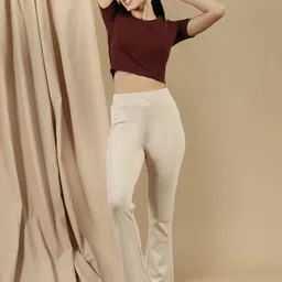 Ecolore Women Flared Trousers image 4