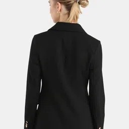 RAREISM Garoz Notched Lapel Collar Double Breasted Formal Blazer image 4