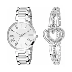 Miss Perfect Unisex Dial & Bracelet Style Straps Analogue Watch jk_923-image-96
