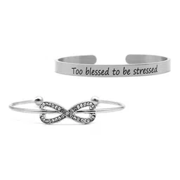 JOKER & WITCH Set Of 2 Stone Studded Cuff Bracelet image 2