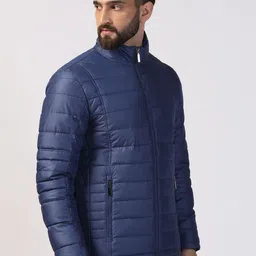 Blackberrys Men Camouflage Polyester Longline Padded Jacket image 3