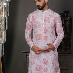 DEYANN Men Ethnic Motifs Printed Kurta-picture-4