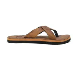 Cozy Wear Men Tan Flip Flops image 3