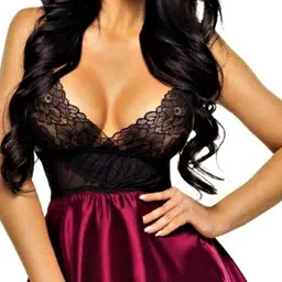 Klovvy Shoulder Strap Self-Designed Babydoll image 3