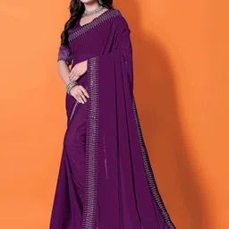 Lapetiya Clothing Beads And Stones Bomkai Silk Saree image 5