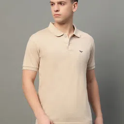 RISS Men Solid Polo Collar Cotton T-shirt-picture-15