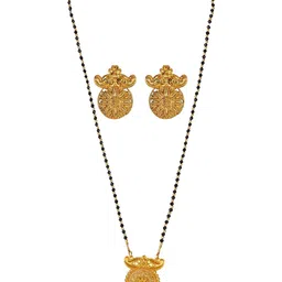 Shining Glory Gold-Plated Mangalsutra-image-14
