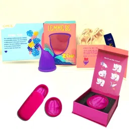 Lemme Be Combo of Z Cup and Z Disc (Reusable Menstrual Cup and Disc) Medical Grade Silicone-image-10