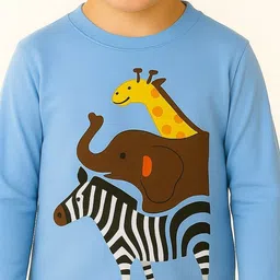 ZIP ZAP ZOOP Boys Cotton Tshirts image 2