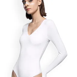 TRENDY ERA Women Cotton Long Sleeves Bodysuit-picture-13